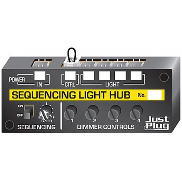 Woodland Scenics Just Plug - Sequencing Light Hub WOO5680 - main